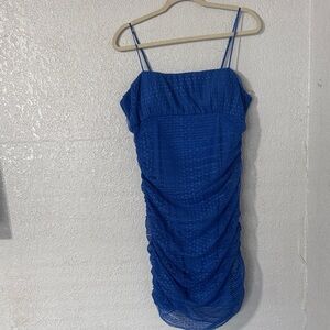 BCBGeneration Vibrant Blue Mini Dress